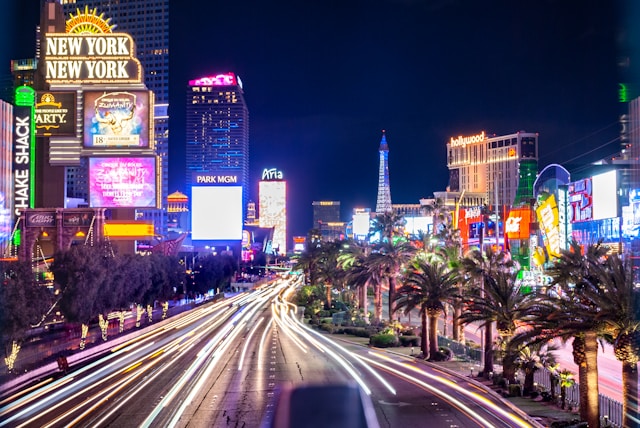 Las Vegas by night.